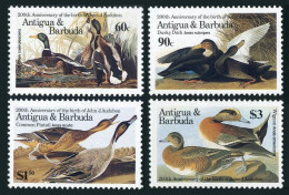 Antigua 910-913,914,MNH.Mi 920-923,Bl.105. Audubon's Birds 1986.Mallard,Widgeon, - Antigua E Barbuda (1981-...)