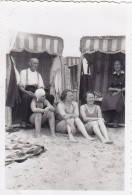 Altes Foto Vintage .Personen-Frauen-Männer-Badestrand. (  B13  ) - Persone Anonimi