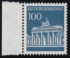 510 Brandenb. Tor 100 Pf Seitenrand Li. ** Postfrisch - Unused Stamps