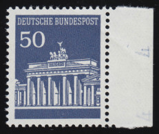 509 Brandenb. Tor 50 Pf Seitenrand Re. ** Postfrisch - Unused Stamps