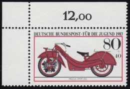 1170 Jugend Motorräder Megola-Sport 80+40 Pf ** Ecke O.l. - Ungebraucht