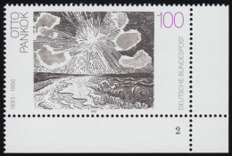 1657 Deutsche Malerei 100 Pf Pankok ** FN2 - Unused Stamps