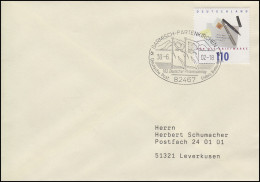 2148 Tag Der Briefmarke, Bf SSt Garmisch-Partenkirchen Philatelistentag 30.6.02 - Esposizioni Filateliche