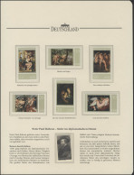 Peter Paul Rubens - Maler & Diplomat & Italienreisen, 7 Marken DDR/Bund ** - Unclassified