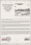 Collection Historique: Nationaler Philatelisten-Kongress Lens 6.6.1987 - Briefmarkenausstellungen