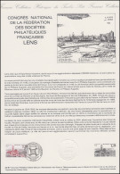 Collection Historique: Nationaler Philatelisten-Kongress Lens 6.6.1987 - Philatelic Exhibitions