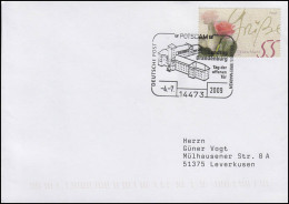 2317 Post: Rosengruß, Bf SSt Potsdam Landtag Brandenburg 4.7.2009 - Otros & Sin Clasificación