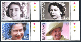 Bahamas 1171-1174, MNH. Queen Elizabeth II, 80th Birth Ann. 2006. Portraits. - Bahama's (1973-...)