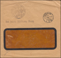Frei Durch Ablösung Auswärtiges Amt Des Deutschen Reichs Brief BERLIN 27.2.1928 - Otros & Sin Clasificación