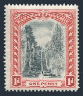Bahamas   48, Lightly Hinged. Michel 34b. Queen Staircase, 1916. - Bahama's (1973-...)