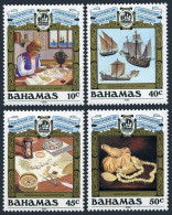 Bahamas 663-666, 667, MNH. Mi 690-694. 1989. Discovery Of America 500, Columbus. - Bahamas (1973-...)