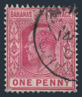 Bahamas 37 Wmk 2, Used. Michel 23. King Edward VII, 1902. - Bahamas (1973-...)