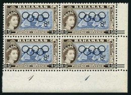 Bahamas 202 Block/4, MNH. Michel 207. Olympics Tokyo-1964. Yacht. - Bahama's (1973-...)