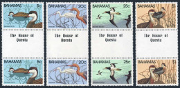 Bahamas 492-495 Gutter, MNH. Mi 482-485. Birds 1981. Ducks, Reddish Egret,Booby. - Bahamas (1973-...)