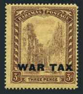 Bahamas MR 9, MNH. Michel 61. WAR TAX In Black, 1918. Queen's Staircase. - Bahama's (1973-...)