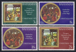 Bahamas 380-383,383a,MNH. Christmas 1975.Paintings By Perugino,Ghirlandaio. - Bahama's (1973-...)