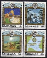 Bahamas 725-728, 729, MNH. Mi 752-756, Bl.64. 1991. Discovery Of America-500. - Bahama's (1973-...)