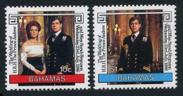 Bahamas 602-603, MNH. Mi 616-617. Prince Andrew, Sarah Ferguson Wedding, 1986. - Bahama's (1973-...)