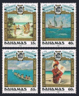 Bahamas 749-752,753,MNH.Discovery Of America-500,1992.Lucayans,Monument:Columbus - Bahama's (1973-...)