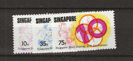 1976 MNH Singapore Mi 254--56 Postfris** - Singapour (1959-...)
