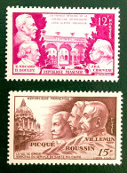1951 FRANCE N 897 / 898 - HOMMAGE À LA MEDECINE VÉTÉRINAIRE ET MILITAIRE - NEUF** - Unused Stamps