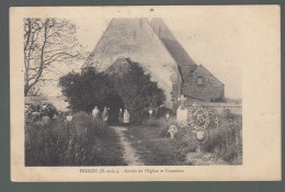 CP - 28 - Friaize - Entrée De L'Eglise - Cimetière - Autres & Non Classés