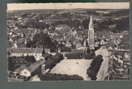 CP - 28 - En Avion Au Dessus De .... Cloyes-sur-le-Loir - Place De L'Eglise - Vue Générale - Cloyes-sur-le-Loir