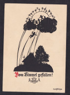 Georg Plischke - Vom Himmel Gefallen! / Postcard Circulated, 2 Scans - Silueta