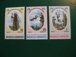 NOUVELLES HEBRIDES POSTE ORDINAIRE N° 286/288 TIMBRES NEUFS** LUXE COTE 6,50 EUROS - Unused Stamps