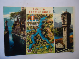 ITALY POSTCARDS LAGO DI COMO - Autres & Non Classés