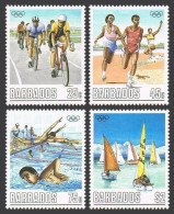 Barbados 727-730,MNH.Michel 701-704. Olympics Seoul-1988:Bicycling,Yachting, - Barbades (1966-...)