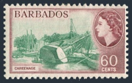 Barbados 263 Wmk.314,lightly Hinged.Michel 231. 1964.QE II,Careenage. - Barbades (1966-...)