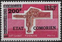 COMORES - ARTISANAT - POIGNARD - N° 128 - NEUF** MNH - Comoren (1975-...)