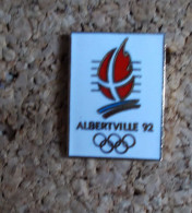 Pin's - Albertville 92 - Olympic Games