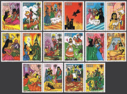 Belize 513-520-label,521 Ab Sheet,MNH. Year Of Child IYC-1979.Sleeping Beauty. - Belice (1973-...)