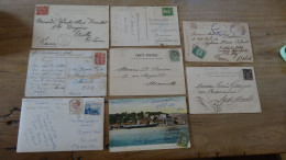 TURKIYE - TURQUIE Lot De Timbres Sur Cartes Postale  ................ 19220 - Altri & Non Classificati