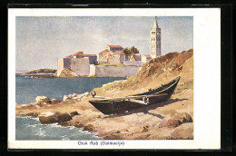 Künstler-AK Edo V. Handel-Mazzetti: Otok Rab, Dalmacija  - Croatia