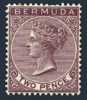 Bermuda 21, Hinged See Scan. Michel 16b. Queen Victoria, 1898. - Bermuda