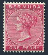 Bermuda 19, Hinged. Michel 14d. Queen Victoria, 1889. - Bermudas