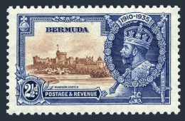 Bermuda 102, MNH. Michel 87. Reign Of King George V-25, 1935. Windsor Castle. - Bermudes