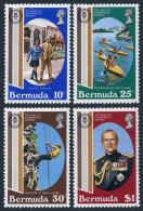 Bermuda 415-418,lightly Hinged.Michel 404-407 Duke Of Edinburgh's Awards-25,1981 - Bermuda