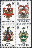 Bermuda 433-436,lightly Hinged.Michel 422-425. Coat Of Arms 1983.Ship. - Bermuda