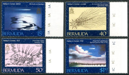 Bermuda 478-481, MNH. Michel 467-470. Halley's Comet, 1985.  - Bermuda