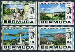 Bermuda 276-279, MNH. Mi 265-268. Keep Bermuda Beautiful, 1971. Views,Lighthouse - Bermudas