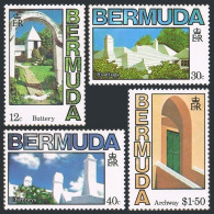 Bermuda 461-464, MNH. Michel 450-453. Buttery, Rooftops, Chimneys, Archway.1985. - Bermuda