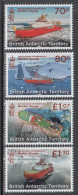 2022 British Antarctic Territory Maiden Voyage RRS David Attenborough Ships Complete Set Of 4 MNH - Nuovi