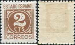 340822 HINGED ESPAÑA 1937 CIFRAS, CID E ISABEL II - Nuevos