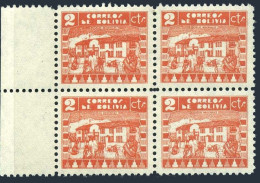 Bolivia 242 Block/4, MNH. Michel 274. Native School, 1938. - Bolivië