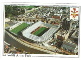 UK  STADIUM  POSTCARD   CARDIFF ARMS PARK - Stadi