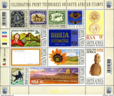 SOUTH AFRICA, 2010, Mint Never Hinged Full Sheet, World Post Day, - Ungebraucht